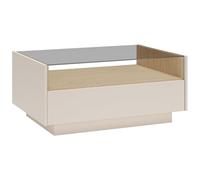 Vente-unique - Tavolino Alivento - L 96cm x P 67.2cm x H 43.4cm - truciolato - beige