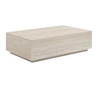 Vente-unique - Tavolino fisso Antrim - L 120cm x P 75cm x H 35cm - mdf - beige