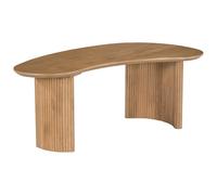 Vente-unique - Tavolino fisso Tamenia - L 120cm x P 70cm x H 45cm - mango - le chiaro