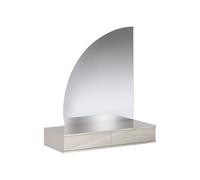 Vente-unique - Toeletta/Mobile trucco Jineza - L 100.2cm x P 42.2cm x H 111.5cm - truciolato - beige