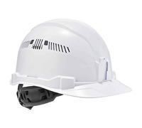 Vented Hard Hat Cap Style, Ratchet Suspension, Class C, Ergodyne Skullerz 8972