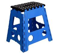 Venteo - Pedana pieghevole - Resistente fino a 150 kg di carico - Blu, 39 cm