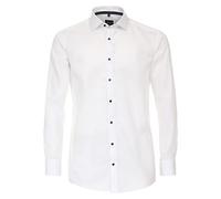 Venti Camicie business tinta unita Modern Fit, bianco, 45