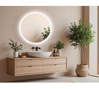 Venti Koło Led specchio 50x50 cm rotonda con illuminazione 5905951180212