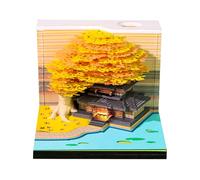 Venticinque Calendario Settimanale Con Luce A LED Luce Blossomo Tridimensionale Carta Scultura Per Scultura Speciale Pianificatore Per Scrivania Presente Concept Insegnante Con