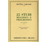 Venticinque studi melodici progressivi opera 60 per chitarra