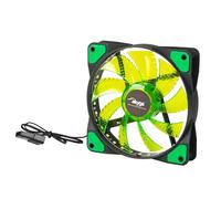 VENTILADOR AKYGA AW-12E-BG 120 MM 33 LED VERDE MOLEX
