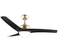 Ventilador de techo CECOTEC Cecotec Deckenventilator mit Beleuchtung EnergySilence Aero 560 GoldBlack