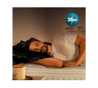 Cecotec - Ventilatori da Soffitto EnergySilence Aero 5295 GoldWhite - 40 W, Diametro 132 cm, Lampada a LED, Telecomando, 6 Velocità, Timer Fino a 8 Ore, 3 Pale, Estate/Inverno