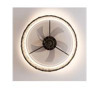 Ventilatore da soffitto Cecotec EnergySilence Lampaero 600 Black Design LED 6 velocità nero