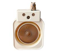 Ventilateur De Bureau Silencieux - Mini ventilatore portatile USB Ou Sur Secteur, Refroidissement Personnel Pour Maison, Bureau Ou Voyage, Design Compact, Réglable Et Économe En Énergie, Idéal Pour