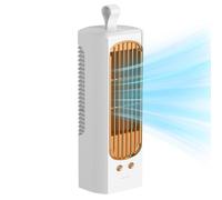 Ventilateur de refroidissement de pièce, ventilateurs de refroidissement pour chambre à coucher | Ventilateur de climatisation de bureau personnel | Refroidisseur d'air personnel Rechargeable réglable