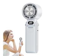 Ventilateur Personnel Portable - Ventilateusr portatif | Mini Ventilateur | fan de bureau portable | Vitesse réglable en continu, puissant et pliable, accessoire de refroidissement extérieur, temps