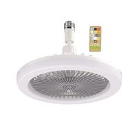 Ventilateurs De Plafond - Éclairage De Plafond | Ventilateur Télécommandé | Ventilateurs Avec Minuterie 3 Vitesses Réglables Pour Chambre Salon Maison Intérieur Été Accessoires Refroidissement