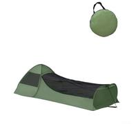 Ventilato Avendo Apertura Tenda Pop-up Mesh Applicazione Esterna Centimetri Dormire Escursionismo Tenda mobile a prova di insetti per Rete 220x105x75 Pod 2-Secondi Campeggio Automatico Verde/Nero