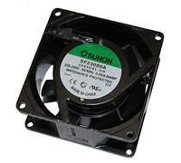 Ventilatore 230 V AC 18 W 80 x 80 x 38 mm 39 m³/h 2300 U/min 39 m³/h Sunon SF23080A2083HSL