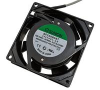 Ventilatore 230V AC 14W 80x80x25mm 30,5m³/h 2450U/Min 30,5m³/h Sunon SF23080AT2082HBL