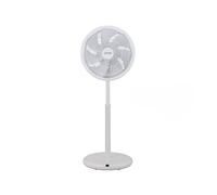 Zephir, Ventilatore Circolare a Piantana 35cm, Motore DC Ultra Silenzioso, 3 Modalità di Ventilazione,10 Velocità, Altezza 850-1080 mm, Telecomando, Timer, Potenza 30W, Cavo 4m