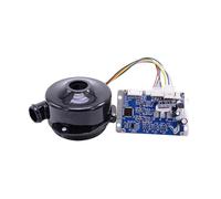 Ventilatore, 9250-12V 800LPM 24000rpm Brushless Potente ventilatore Mini BL Centrifugo Elettrico Soffiante d'aria con pressione 7kPa a bassa rumorosità(Fan and Controller)