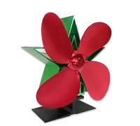 Ventilatore a 4 pale per caminetti a legna a pellet