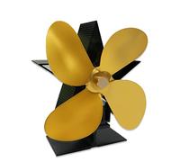 Ventilatore a 4 pale per caminetti a legna a pellet