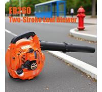 Ventilatore a benzina portatile Spazzare la ruggine delle foglie Saldatura del cantiere Soffiatore per la pulizia delle scorie EB260 Soffiatore per foglie a due tempi