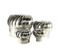 Ventilatore a cappa per camino non alimentato - Ventilatore rotante per tetto da 10,2 cm, 20,3 cm, 30,5 cm, 40,6 cm, a risparmio energetico, design per tutti i tipi di camini (150 mm)