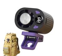 Ventilatore A Cintura - Ventilatore Portatile Ricaricabile, Dispositivo Di Raffreddamento Sotto La Camicia, Ventole Indossabili A Velocità Regolabile | Attrezzatura Di Raffreddamento Da Viaggio, Per C