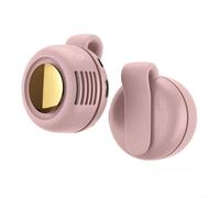 Ventilatore a clip con 3 impostazioni di velocità, ventilatore portatile personale per raffreddare sotto la camicia durante il lavoro all'aperto, i viaggi e lo sport (rosa)