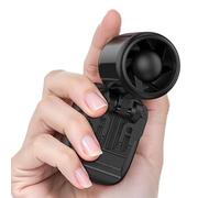 Ventilatore a clip per cappello, ventilatore a 3 velocità ricaricabile a mani libere, ventilatore personale, per estate, spiaggia, vacanze, escursionismo, cappello camicia cintura