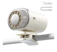 Ventilatore a Clip Portatile - Elettrodomestico Silenzioso con Display LED per l'Estate - Ventilatore a Pinza per Auto | per Trasporto Pubblico, Viaggi, Campeggio, Golf, Spiaggia, Picnic, Giardinaggio