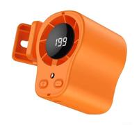 Ventilatore a clip regolabile in vita da appendere alla scrivania, dispositivo di raffreddamento personale, forte flusso d'aria, ventilatore elettrico portatile per ufficio, casa, uso quotidiano