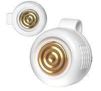 Ventilatore a clip, ventilatore portatile silenzioso a 3 velocità, senza pale, portatile, portatile, senza fili, design ricaricabile, per donne, uomini, mamma, papà, viaggi, auto, scrivania, campeggio
