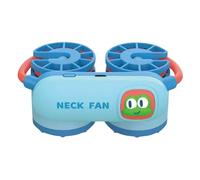 Ventilatore a collo - Ventilatori portatili ricaricabili | Ventore senza pallido 3 velocità silenziosa per gli uomini Donne Ufficio Ministero degli Interni | Lettura Sport Viaggi in apertura