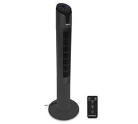 Ventilatore a colonna di lusso - 110 cm - 3 velocità - nero | Telecomando incluso