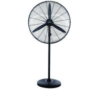 Ventilatore a Colonna Industriale Diametro 66 cm Nero 130 Watt