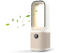 Ventilatore a colonna senza pala, ventilatore a torre, silenzioso, 8 velocità, oscillazione 90°, schermo a LED, ventilatore senza lama, rinfrescante d'aria, ventilatore a colonna per casa, ufficio