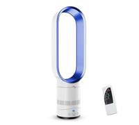 Ventilatore a colonna senza pala, ventilatore a torre, silenzioso, 8 velocità, oscillazione 90°, schermo a LED, ventilatore senza lama rinfrescante d'aria, ventilatore a colonna per casa, ufficio