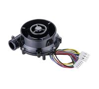Ventilatore a Condotto, Soffiatore Centrifugo in Plastica Nera, Piccolo, Ad Alta Pressione, Senza Spazzole,Strumenti di soffiaggio