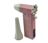 Ventilatore a Condotto, Ventilatore A Getto Turbo Senza Spazzole, Ventilatore di Raffreddamento Portatile, Condotto, Portatile,Strumenti di soffiaggio(Pink)
