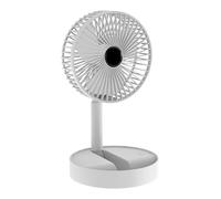 Ventilatore a Freddo Pieghevole ventilatori elettrici USB Ricaricabile 3sseed Raffreddamento Estivo 2000mah Portatile Scrivania a Basso Rumore Pieghevole Forte Vento