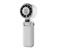 Ventilatore A Mano 5 Velocità Soffiatore D'Aria con Display Digitale
