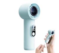 Ventilatore a mano a 100 velocità Turbo Wind Blower | 1800mAh Basso Rumore Ricaricabile Piccolo Ventilatore Elettrico per Campeggio Escursionismo Estate Spiaggia Concerto Sport