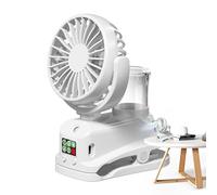 Ventilatore a mano con spruzzatura - ventilatore portatile con foschia | Mini fan portatili | Personale ricaricabile, d'acqua spruzzata, mini fan della mano di raffreddamento plia