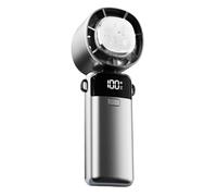 Ventilatore A Mano - Fan Personale | Ventilatore Portatile Di Raffreddamento Personale | Fantastici Gadget Estivi Con 100 Velocità | Raffreddatore D'aria Pieghevole Funziona A Batterie