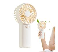Ventilatore A Mano - Potente Raffreddatore Personale a Batteria Con Velocità Regolabili | Mini Ventilatore Portatile Per All'Aperto, Viaggi, Campeggio, Sport, Spiaggia, Escursionismo, Patio, L