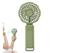 Ventilatore A Mano Ricaricabile - 3 Velocità Regolabili, Raffreddatore, Asciugatore Trucco Ciglia | Mini Ventilatore Portatile | Per Donne Uomini Bambini Casa Ufficio Esterno Viaggi Campeggio