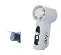 Ventilatore a Mano Tecnologia TEC per freddo Immediato 3 Ventilatore(A) | Tecnologia TEC avanzata, raffreddamento per istantaneo, display digitale , 3 livelli per vento, motore brushless
