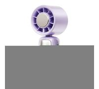 Ventilatore a mano | Ventilatore portatile personale, velocità regolabile, display a LED, pieghevole, per trucco, lavoro, caldo, vacanze, attività all'aperto, campeggio, spostamenti quotidiani