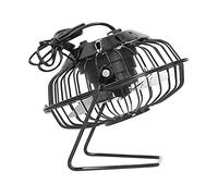 Ventilatore a Pannello Solare, Dispositivo di Ventilazione Esterno Portatile, Raffreddamento Efficiente per il Campeggio, Ventilatore Alimentato Tramite USB con Cavo Lungo